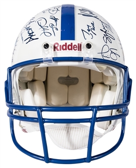 Super Bowl MVP Multi-Signed Helmet With 23 Signatures Including Rice, Montana and Bradshaw (JSA)